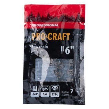 Ланцюг для ланцюгової пилки Procraft L.1/4.37 Universal 1/4" шаг 37 зв. L14370 фото