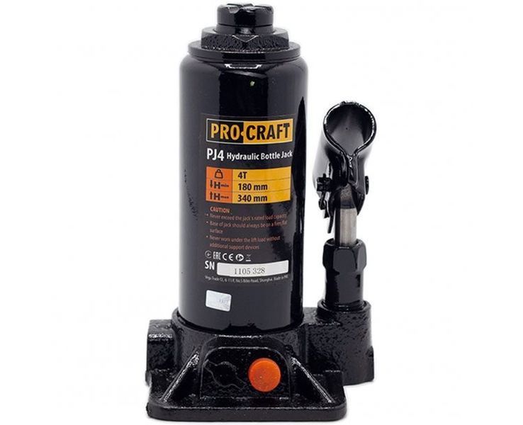Домкрат гідравлічний Procraft PJ4 (4 тонни) 2802591687 фото