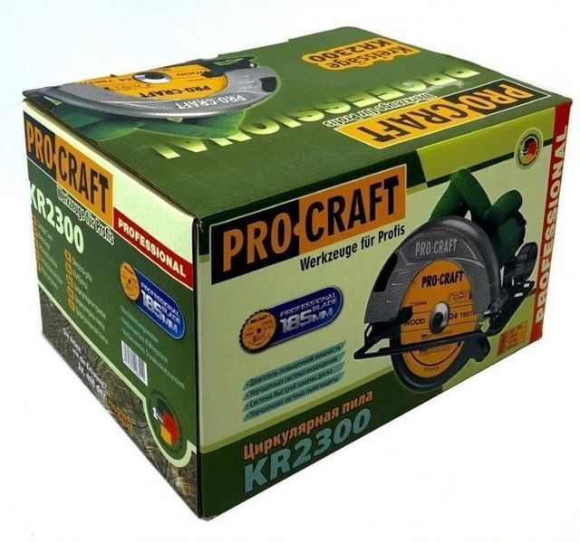 Дискова пила Procraft KR2300 023000 фото