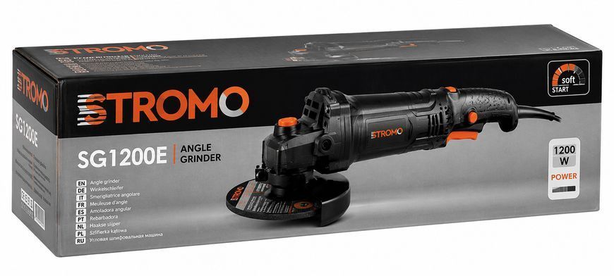 Кутошліфувальна машина Stromo SG 125/1200E 212002 фото